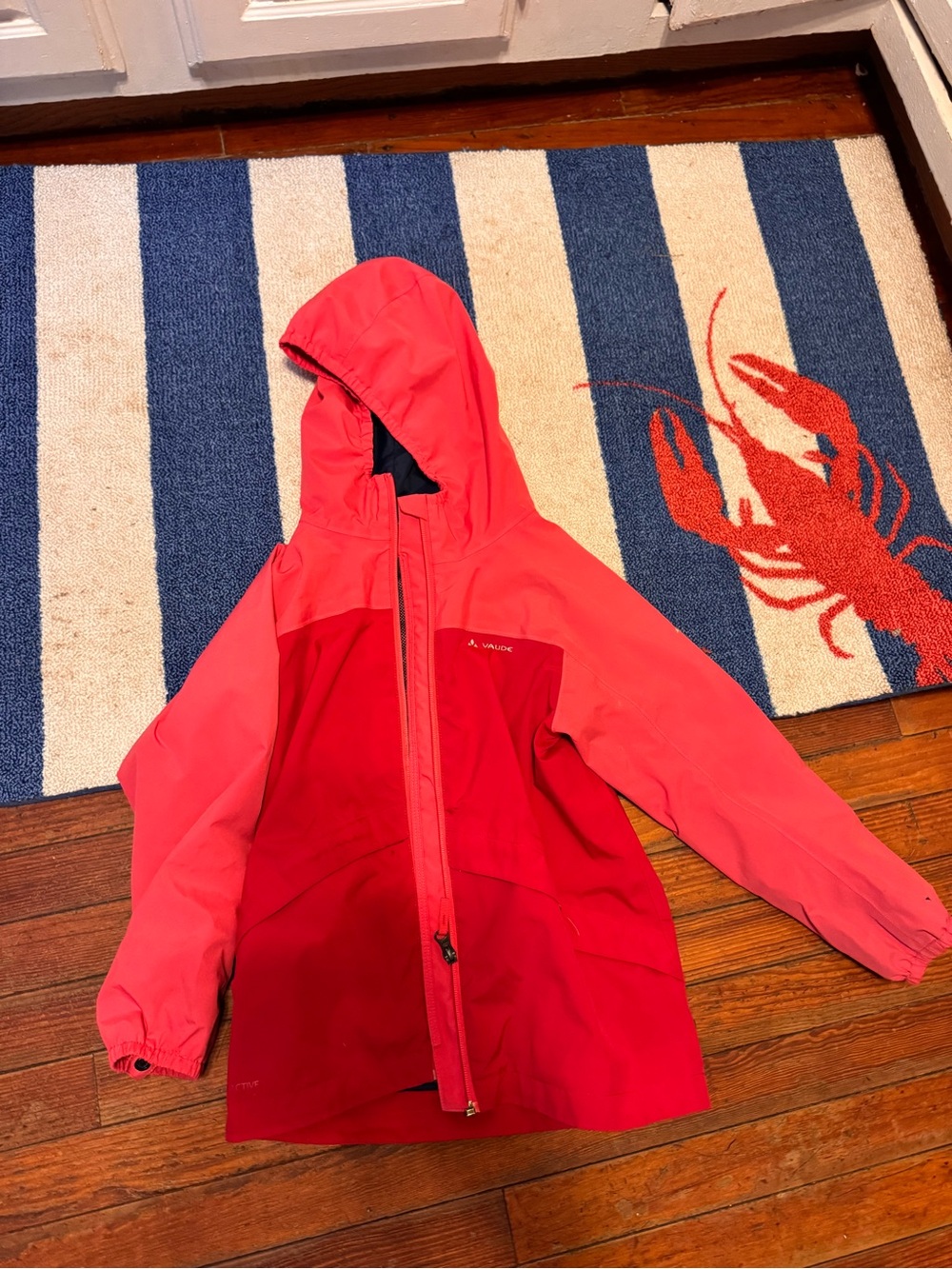 Vaude Norwegian Kids Rain Coat size 122-128 eu 7-8